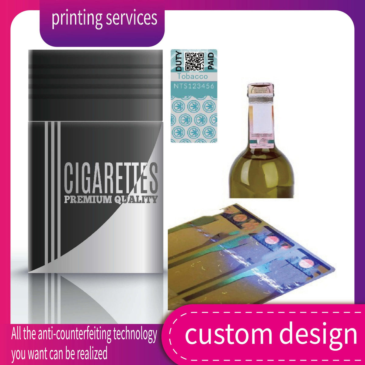 Digital Tax Stamps & Excise Duty Labels