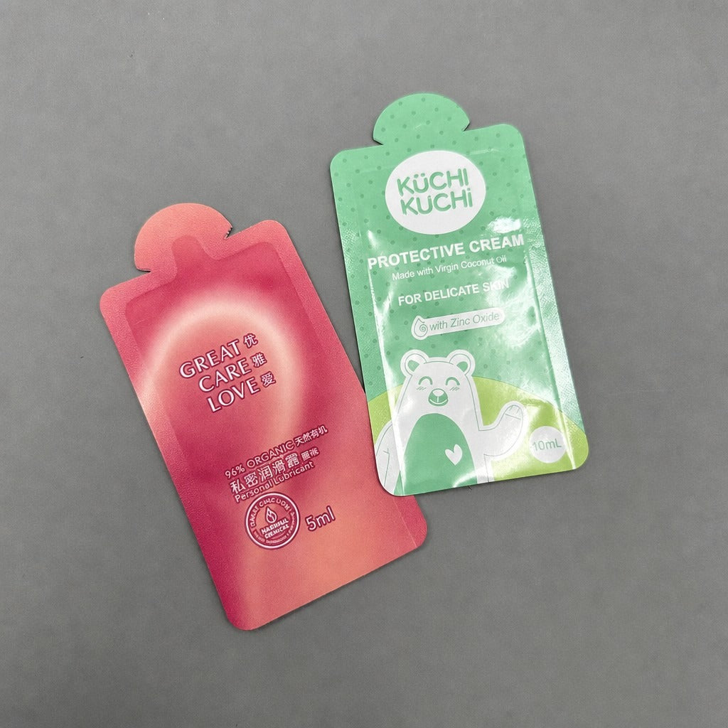 Custom Sample Sachet Pouches - 1-5g Aluminum Foil Packets