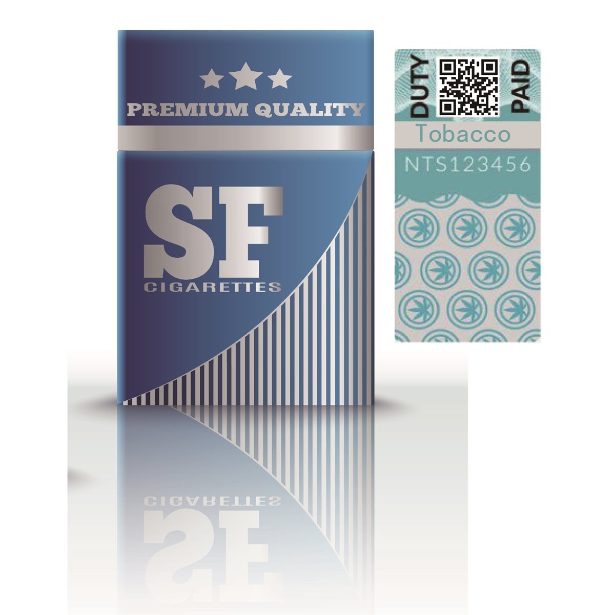 Cigarette Duty Stamps & Duty-Paid Labels