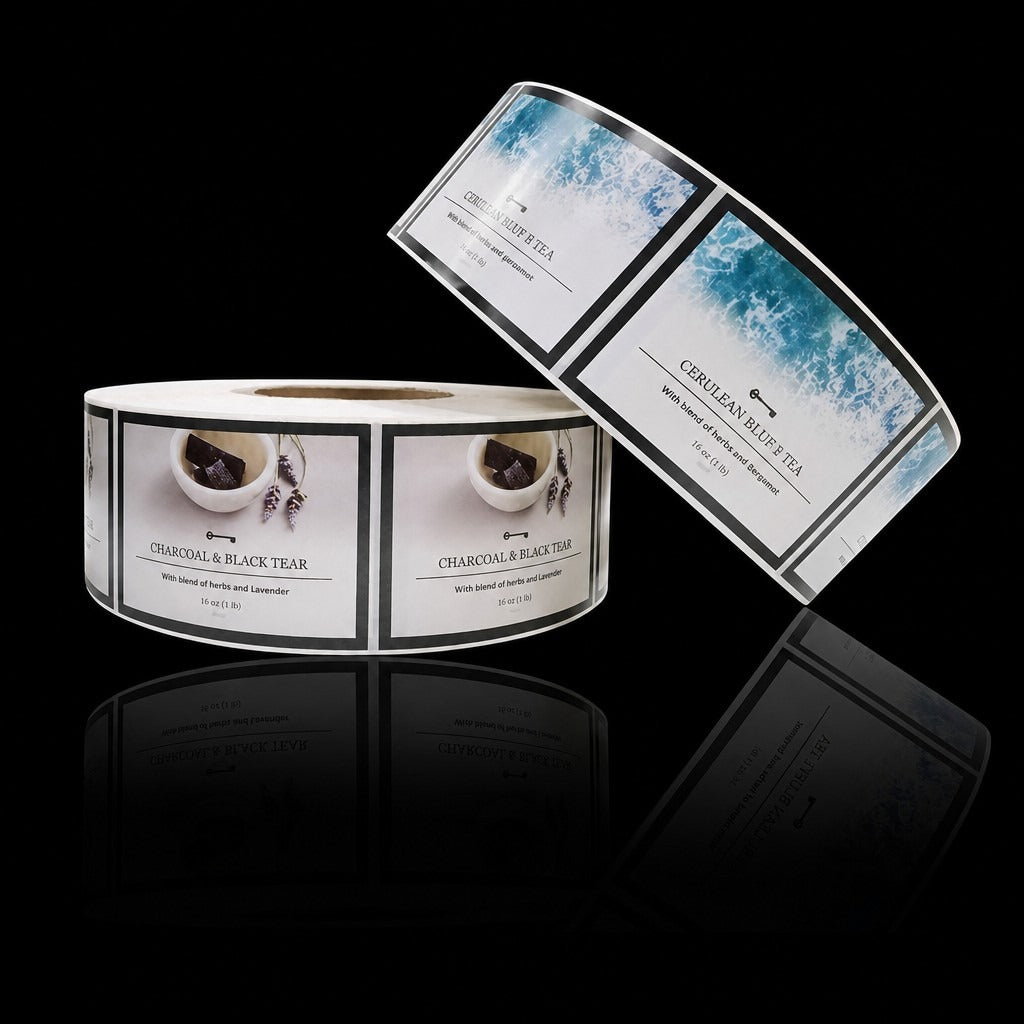 Candle Jar Warning & Brand Labels