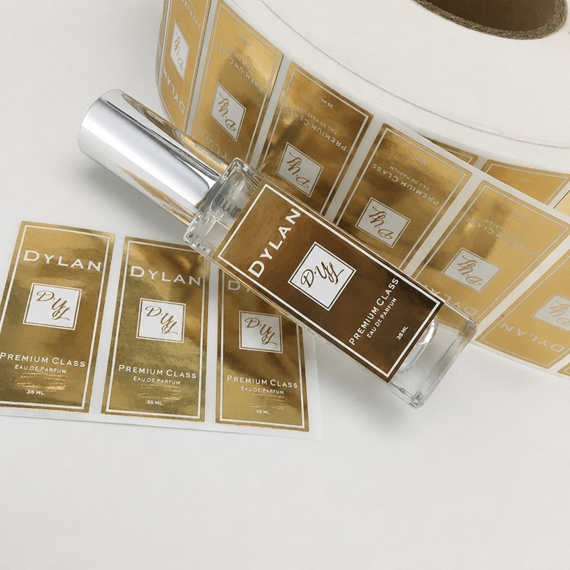 Lip Gloss & Beauty Die-Cut Roll Labels
