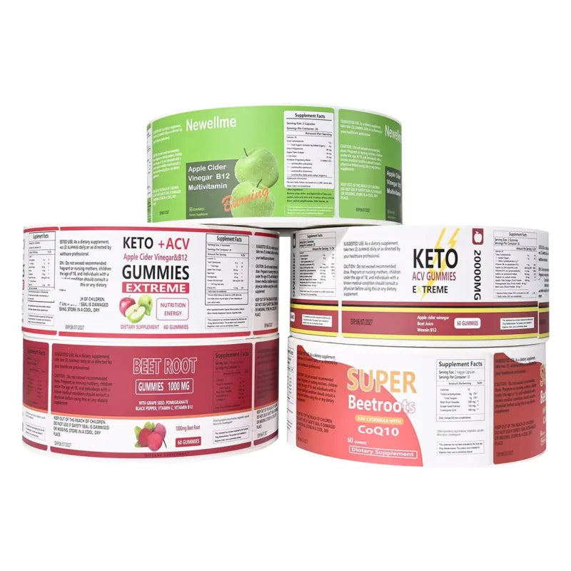 Custom Supplement Labels