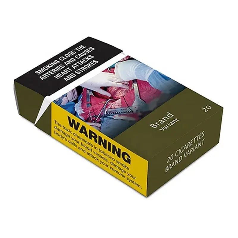 Cigarette box printing