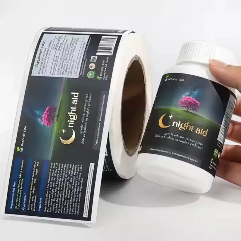Custom Supplement Labels