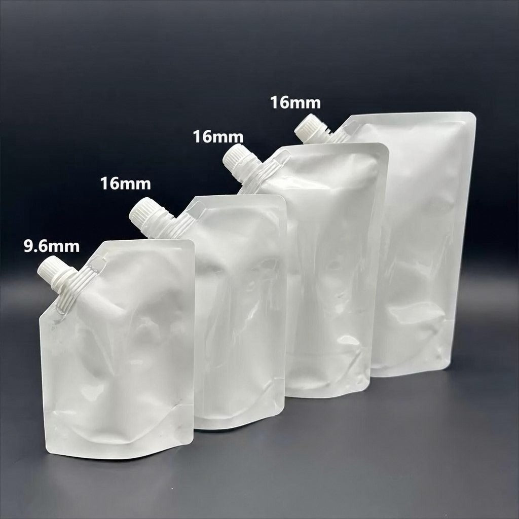 Custom Shampoo Slant Spout Pouches - 250-1000ml Refill Bags