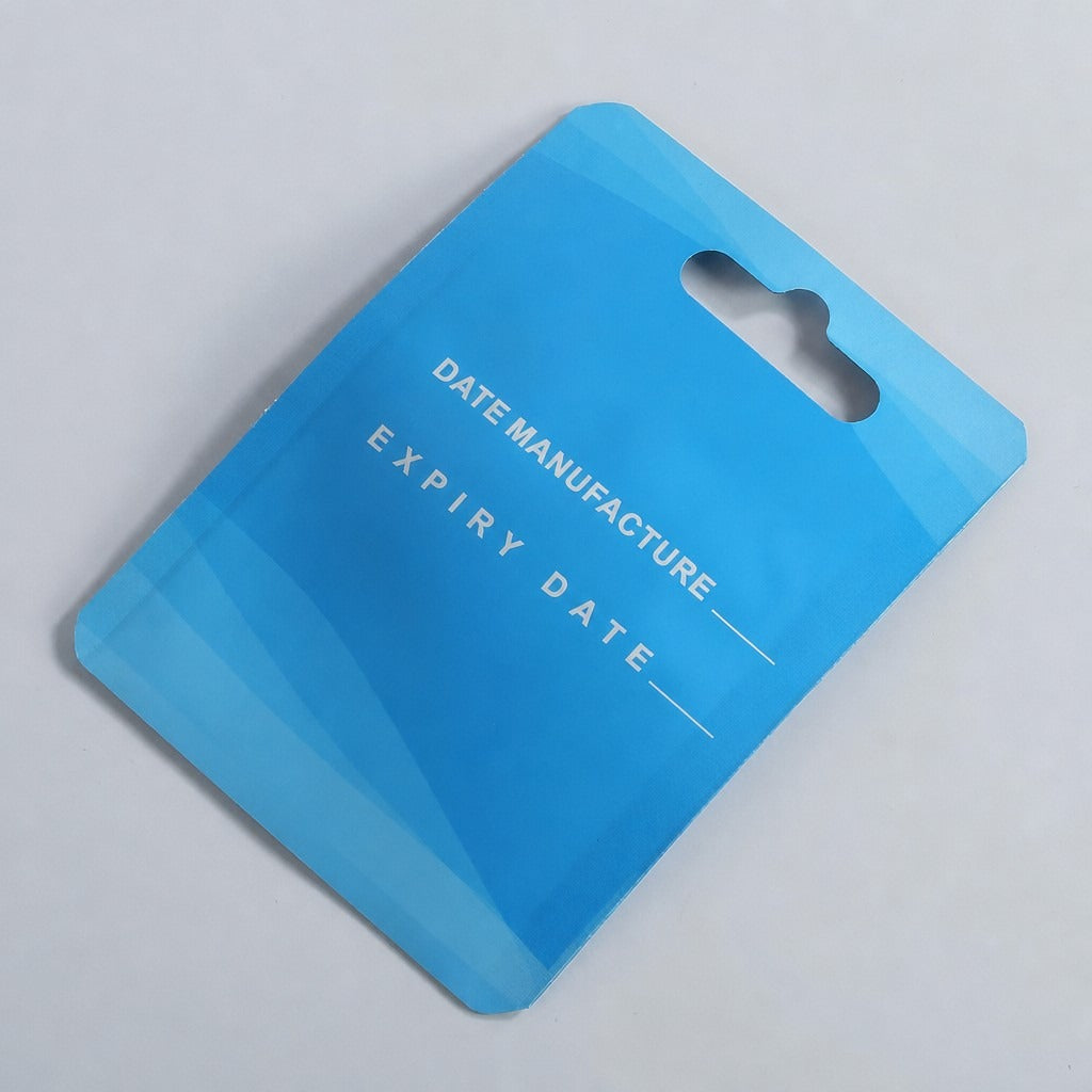 Custom Hang-Hole Pouches - Gel & Wipe Dispenser Bags