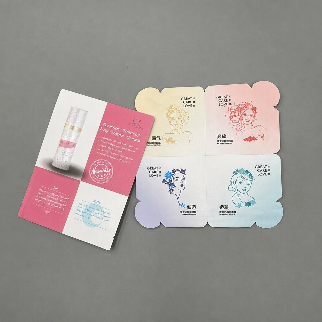 Custom Sample Sachet Pouches - 1-5g Aluminum Foil Packets