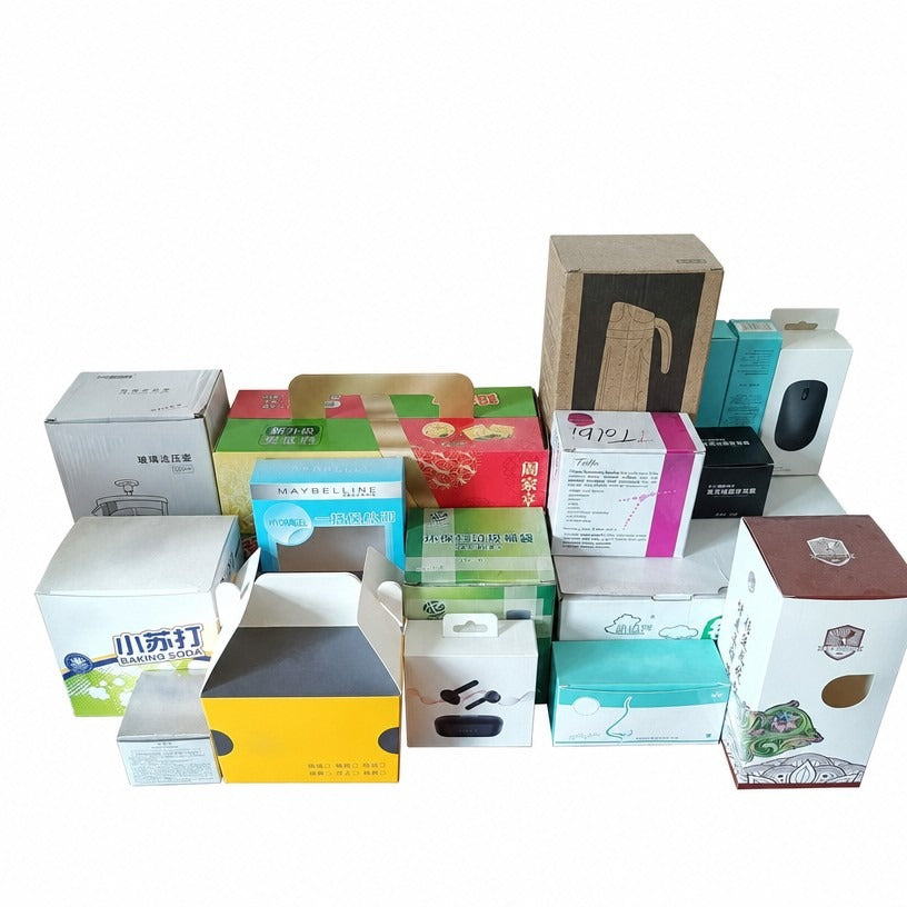 Custom Windowed Packaging Boxes - White Card & Corrugated Folding Cartons