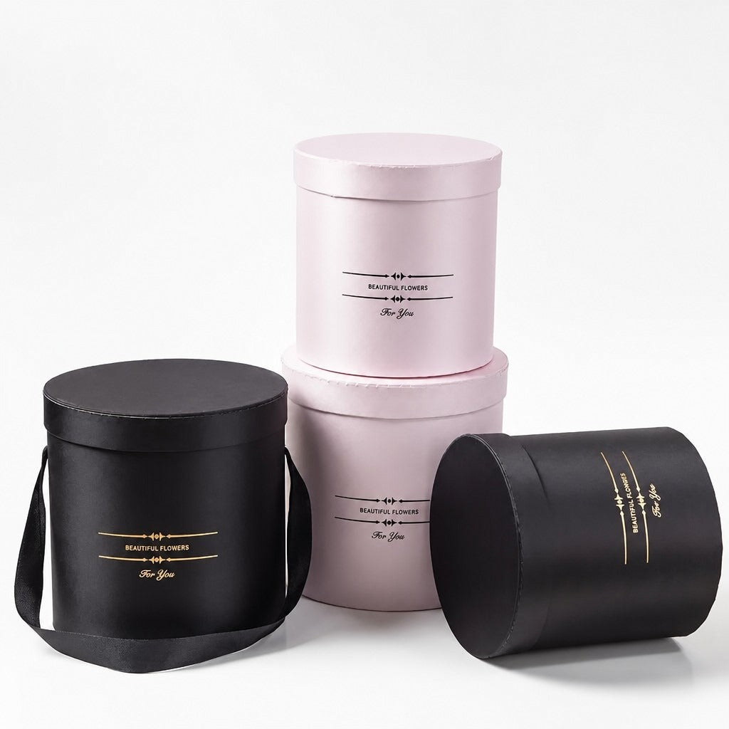 Custom Round & Cylindrical Gift Boxes - Custom Printed Tube Boxes