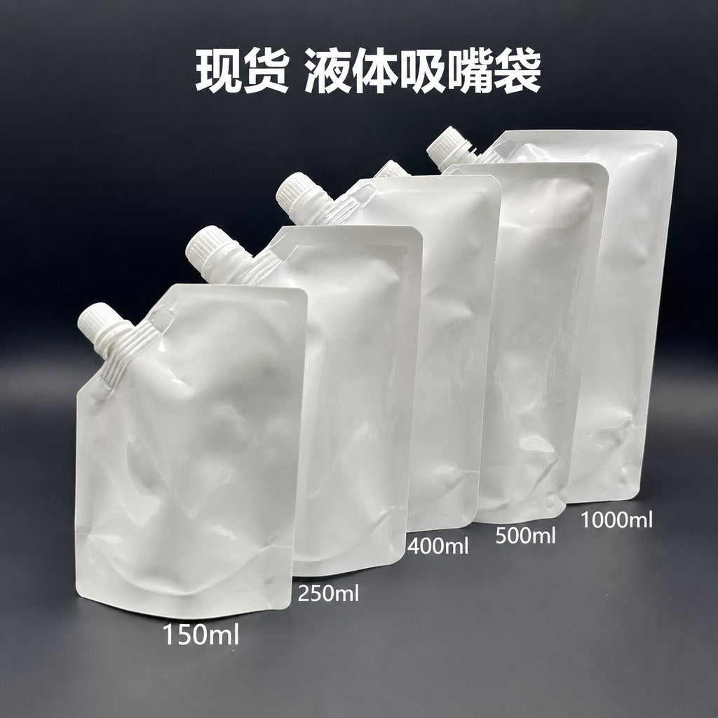 Custom Shampoo Slant Spout Pouches - 250-1000ml Refill Bags