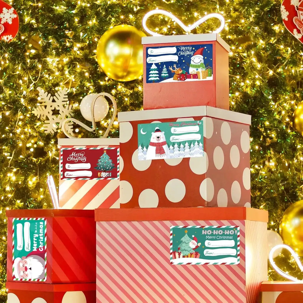 Holiday stickers 1