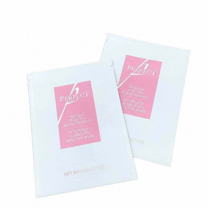 Custom Kraft Mask Pouches - Minimal Eye Mask Sample Bags