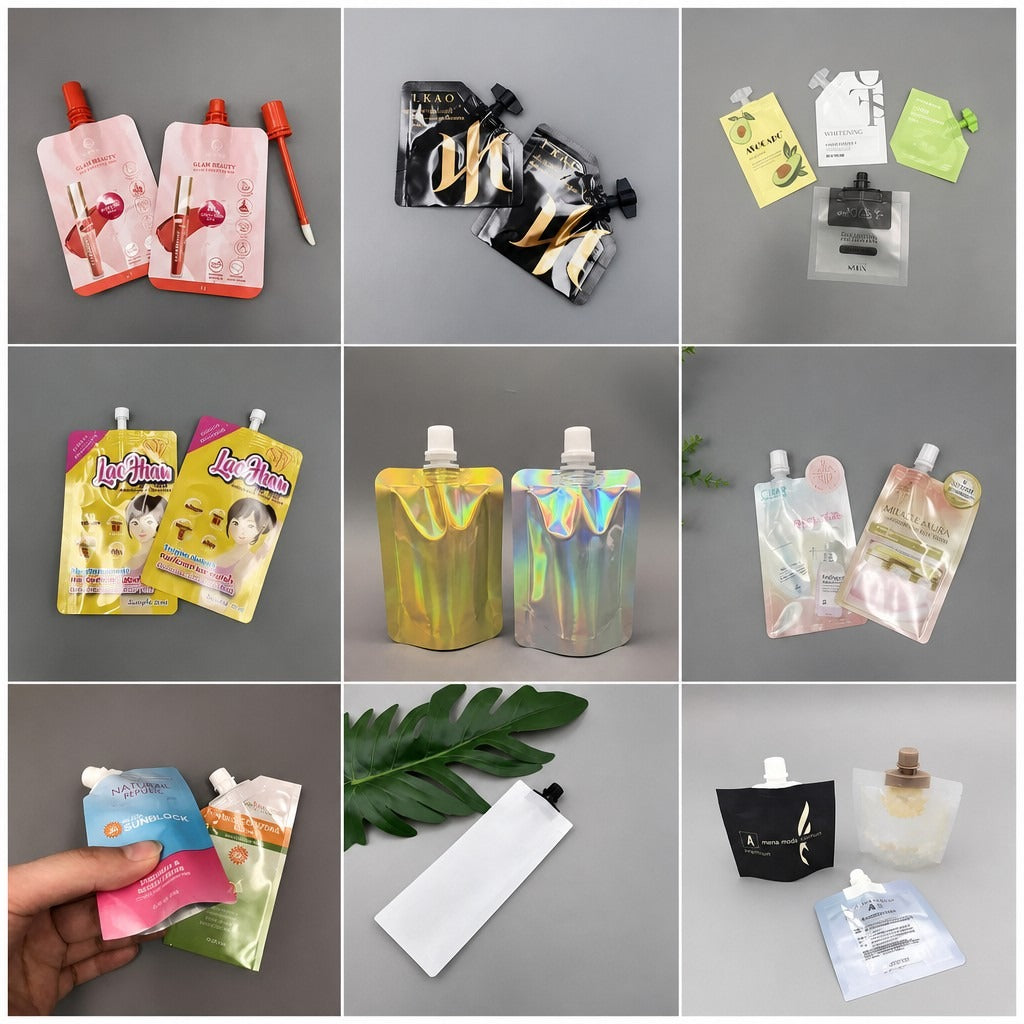 Custom Sample Sachet Pouches - 1-5g Aluminum Foil Packets