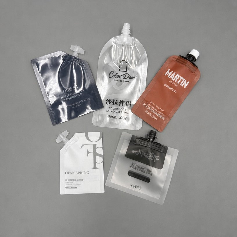 Custom Mouthwash Sample Pouches - 20-30ml Travel Packs